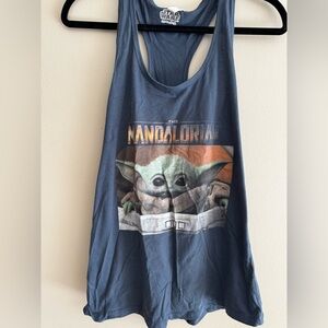 Star Wars Womens XXL Mandalorian Tank Top